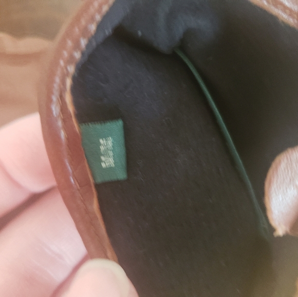 Ralph Lauren Leather Gloves, Size Medium - Picture 4 of 8